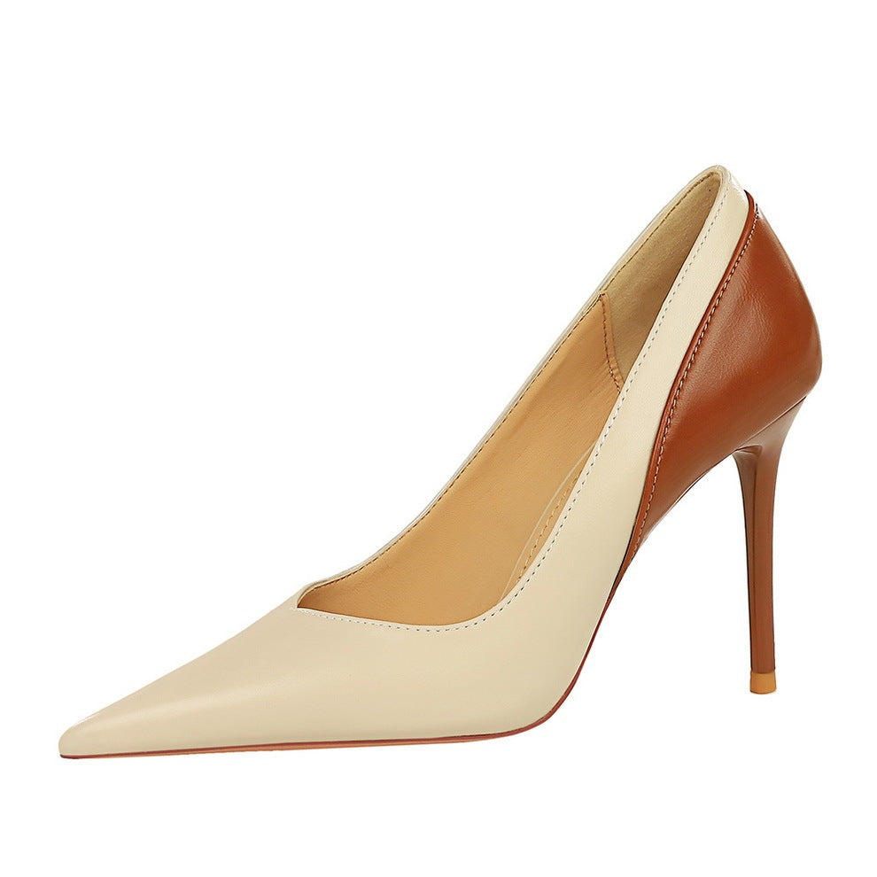 Retro Style High Heels Stiletto Heel Banquet Women