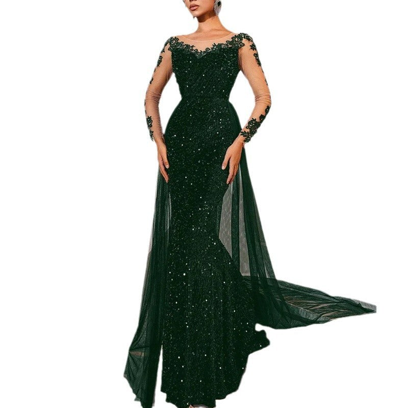 Women's wedding guest dress, evening dress