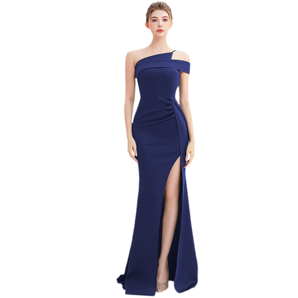 Female Temperament Ladies Banquet Long Fish Tail Dress