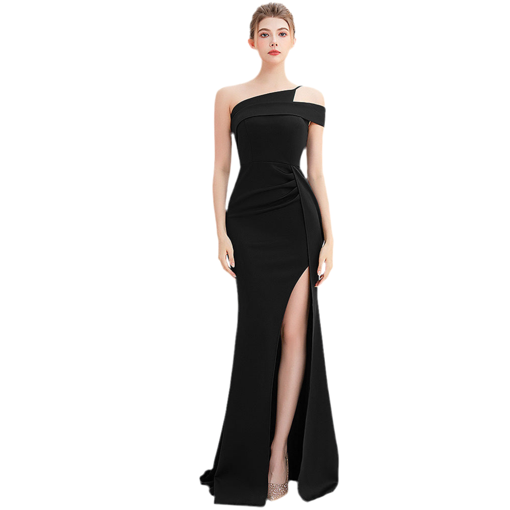 Female Temperament Ladies Banquet Long Fish Tail Dress