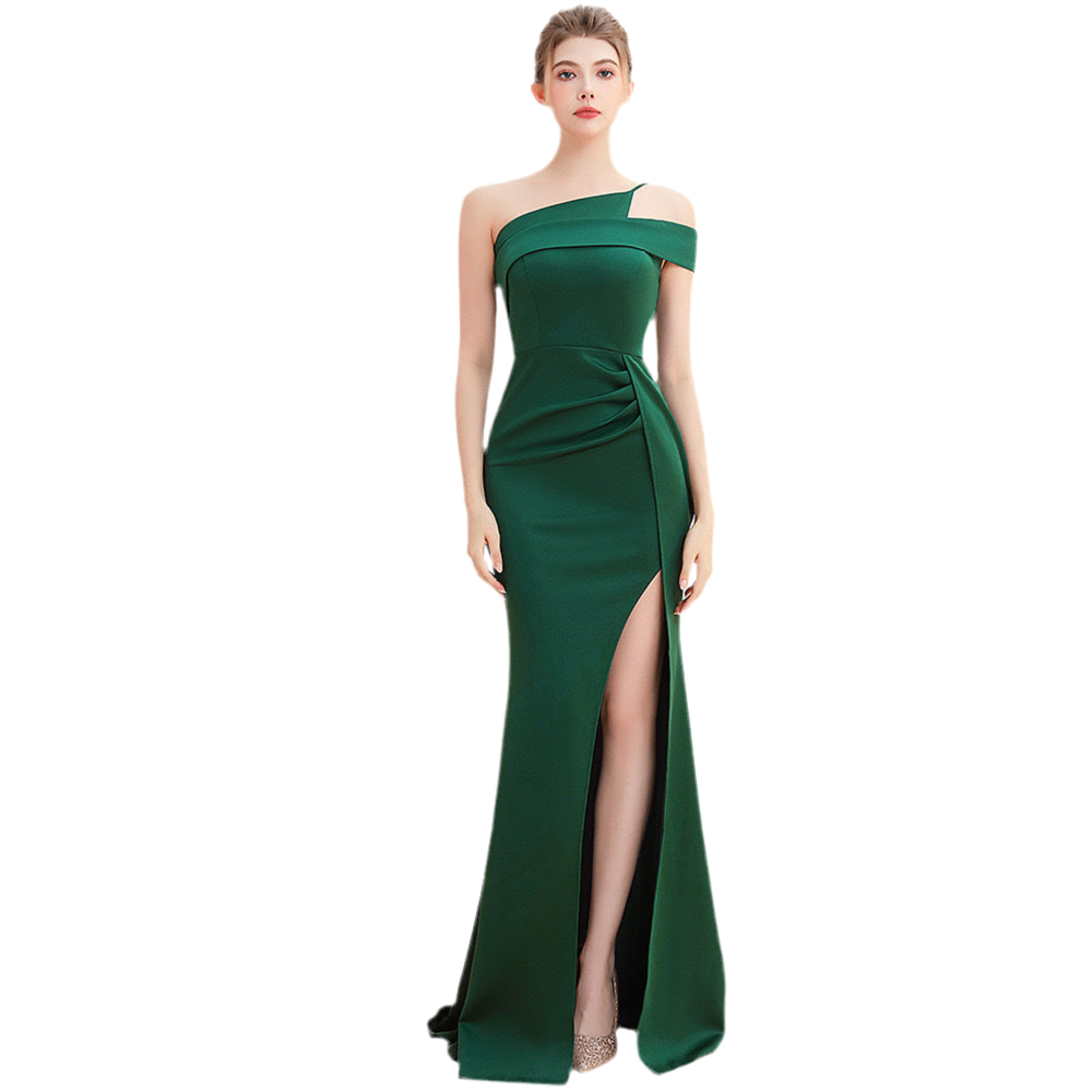 Female Temperament Ladies Banquet Long Fish Tail Dress