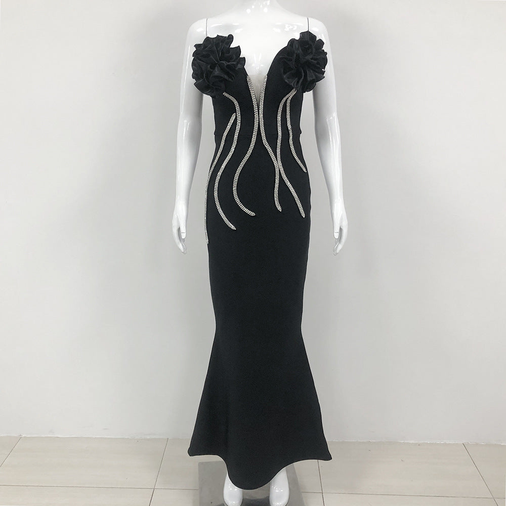 American Fashion New Style  Long Dress