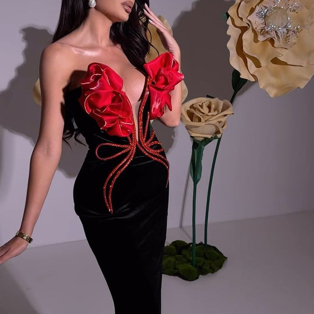 American Fashion New Style  Long Dress